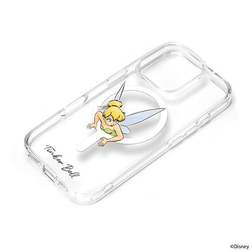 PGA PG-D24BMGPT02TNK ティンカー・ベル iPhone 16 Pro用 MagSafe対応 ハイブリッドケース ディズニーキャラクター