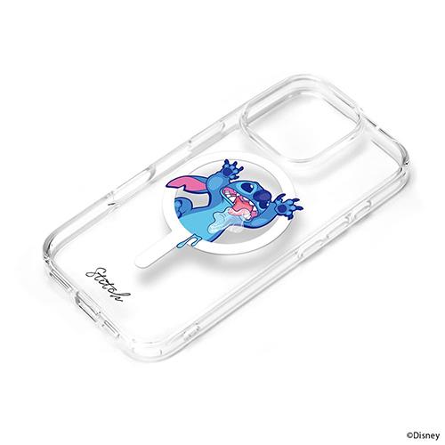 PGA PG-D24BMGPT03STI スティッチ iPhone 16 Pro用 MagSafe対応 ハイブリッドケース ディズニーキャラクター