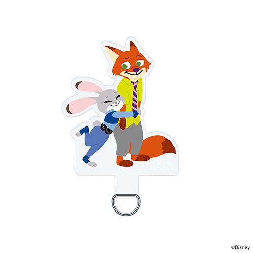 PGA PG-DSTHLD21ZTP ズートピア ダイカット ストラップホルダー ディズニーキャラクター