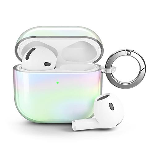 PGA PG-AP4TP2AR オーロラ AirPods 第4世代用 ソフトケース