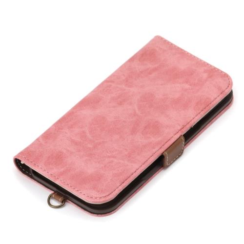 PGA PG-25KFP03PK ダスティピンク iPhone 16e用 フリップカバー PUレザー 手帳型ケース