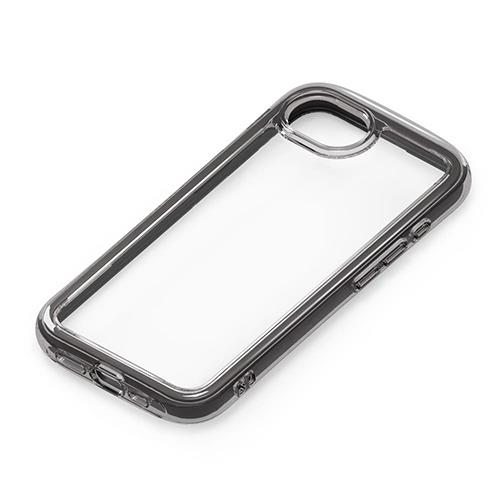 PGA PG-25KAR01BK グラファイト iPhone 16e用 エアクッションケース 背面ケース