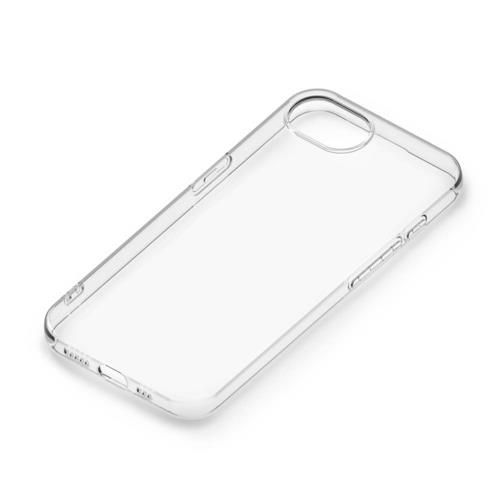 PGA PG-25KTP01CL クリア iPhone 16e用 ソフトケース 背面ケース