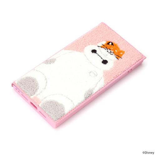 PGA PG-D25KCF06BAY ベイマックス iPhone 16e用 クリアフリップケース サガラ刺繍 Ｄisneyケース