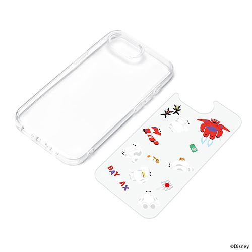 PGA PG-D25KPT05BAY ベイマックス iPhone 16e用 クリアハイブリッドケース Ｄisneyケース