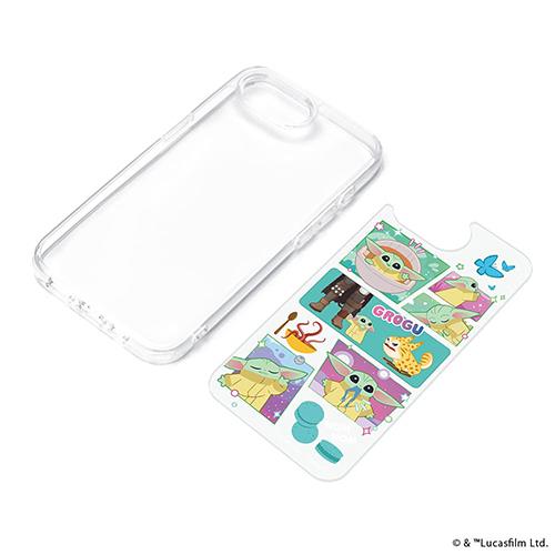 PGA PG-D25KPT07SW スター・ウォーズ iPhone 16e用 クリアハイブリッドケース Ｄisneyケース