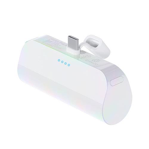 PGA PG-LB50C03AR オーロラ USB Type-C 直挿しモバイルバッテリー 5000mAh/PD20W PSE適合商品