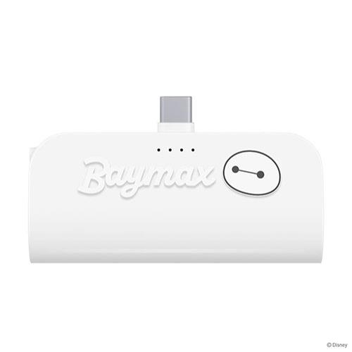 PGA PG-DLB50C05BAY ベイマックス USB Type-C 直挿しモバイルバッテリー 5000mAh/PD20W ディズニーキャラクター PSE適合商品