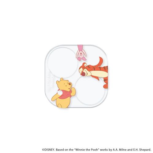 PGA PG-D23ACLG16POO くまのプーさん iPhone 15/15 Plus/14/14 Plus用 カメラフルプロテクター ディズニーキャラクター