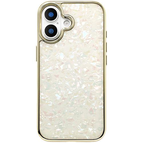 UNiCASE(ユニケース) Glass Shell Case gold for iPhone17ケース UNI-CSIP25M-0GSGD