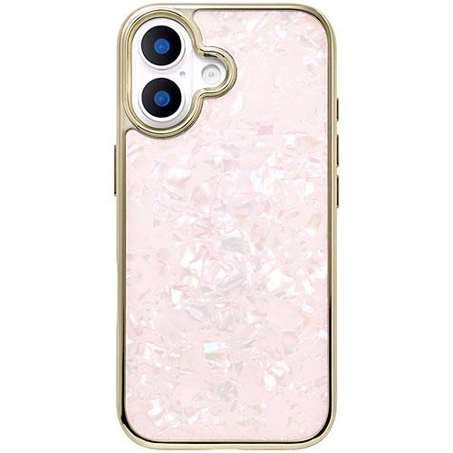UNiCASE(ユニケース) Glass Shell Case pink for iPhone17ケース UNI-CSIP25M-0GSPK