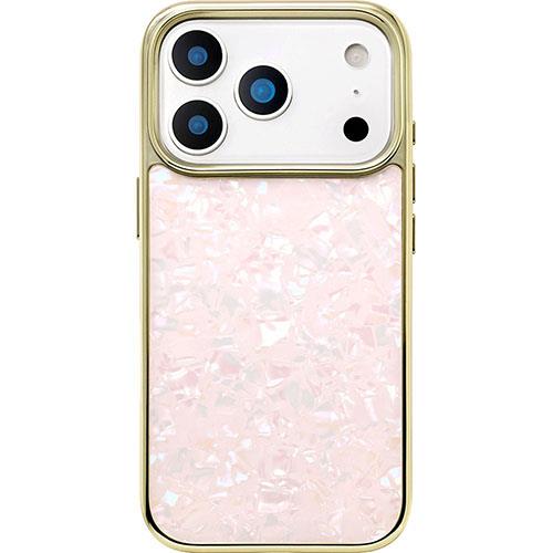 UNiCASE(ユニケース) Glass Shell Case pink for iPhone17 Proケース UNI-CSIP25MP-0GSPK