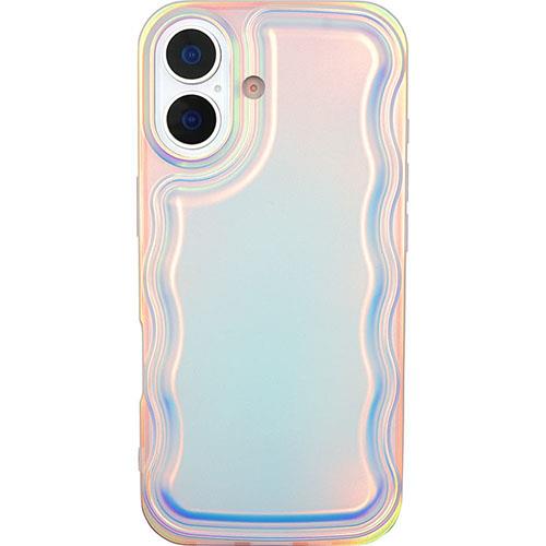UNiCASE(ユニケース) wavy loop aurora for iPhone17ケース UNI-CSIP25M-5WLAU