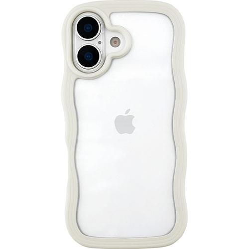 UNiCASE(ユニケース) Wavy Case ivory for iPhone17ケース UNI-CSIP25M-5WCIV