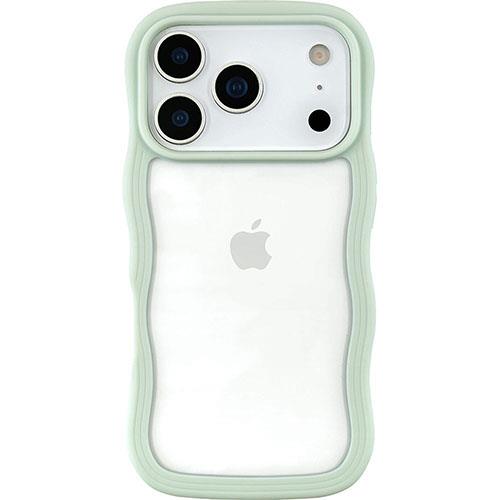 UNiCASE(ユニケース) Wavy Case mint for iPhone17 Proケース UNI-CSIP25MP-5WCMT