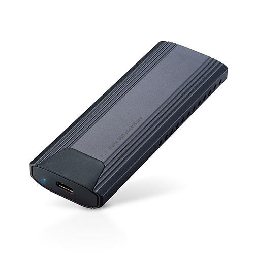 ロジテック(LOGITEC) LGB-PNV02UC/S USB3.2 Gen2 対応M.2 NVMe SSDケース ソフト付