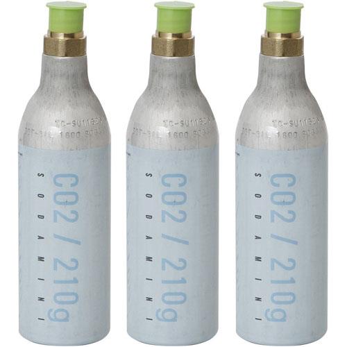 A.I.C SODA MINI ソーダミニ 交換ボンベ3本セット SM3002x3