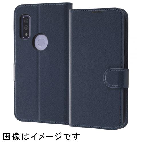 ray-out(レイ・アウト) RT-ARWELC1/DN ダークネイビー arrows We用 耐衝撃 手帳型ケース シンプル マグネット