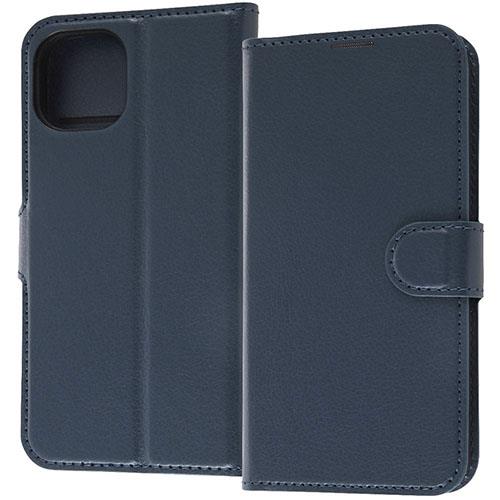 ray-out(レイ・アウト) RT-P36ELC1/DN ダークネイビー iPhone 14 / 13用 耐衝撃 手帳型レザーケース マグネット