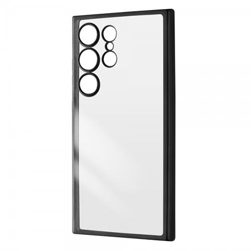 ray-out(レイ・アウト) RT-GS24UPFC2/BM ブラック Galaxy S24 Ultra Like standard 精密設計 TPUソフトケース