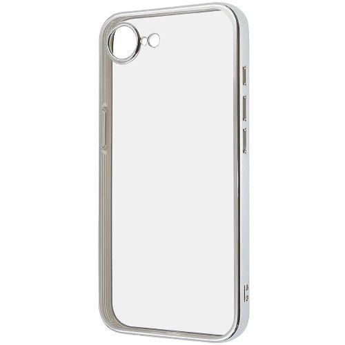 ray-out(レイ・アウト) RT-P50PFC2/SVM シルバー iPhone 16e用 Like standard 精密設計 カメラ保護 衝撃吸収 バンパー メタリック TPUソフトケース