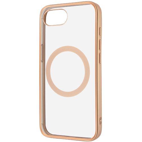 ray-out(レイ・アウト) RT-P50MG3/PGM ピンクゴールド iPhone 16e用 MagSafe対応 マグネットアクセサリー対応 衝撃吸収 バンパー マット メタリック ハイブリッドケース