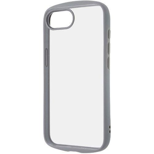 ray-out(レイ・アウト) RT-P50CMD1/GR グレー iPhone 16e用 Like standard Puffull 耐衝撃 バンパー ハイブリッドケース
