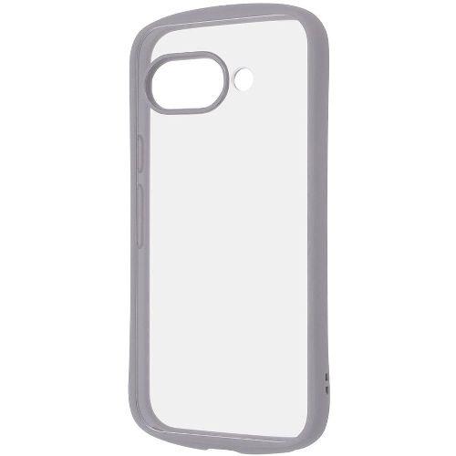 ray-out(レイ・アウト) RT-GP9ACMD1/GR グレー Google Pixel 9a用 Like standard Puffull 耐衝撃 バンパー ハイブリッドケース