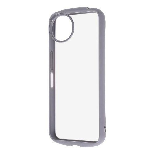 ray-out(レイ・アウト) RT-AQL3CMD1/GR グレー AQUOS wish5用 Like standard Puffull 耐衝撃 バンパー ハイブリッドケース