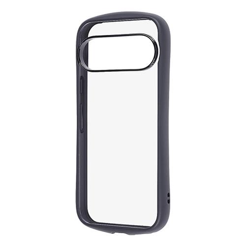 ray-out(レイ・アウト) RT-GP10PCMD1B ブラック Like standard Puffull 耐衝撃 カメラ保護 バンパー ハイブリッドケース