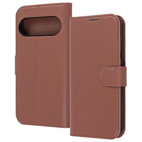 ray-out(レイ・アウト) RT-GP10PELC1DK ブラウン Like standard 耐衝撃 マグネットベルト シンプル 手帳型レザーケース