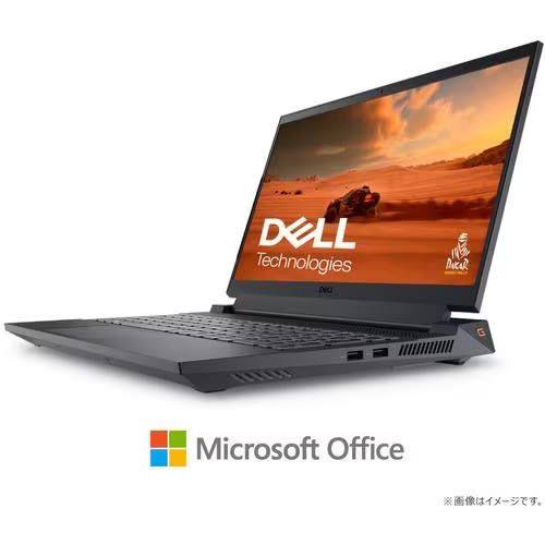 【長期保証付】DELL G15 5530 Core i7/16GB/512GB/Office+365/RTX4050 ダーク グレー NG85-DNHBB Windows 11 Home ノートパソコン