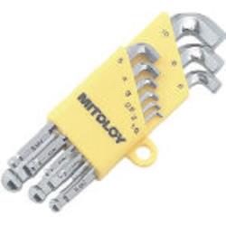 水戸工機 HBS900S L型ホローレンチボールポイントスタビーショートmmホルダー9本組