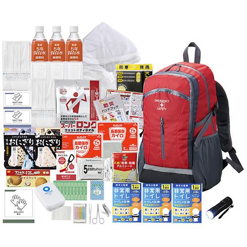 ゼニス(ZENITH) 防災リュック避難セット 32点セット E-KRH-160