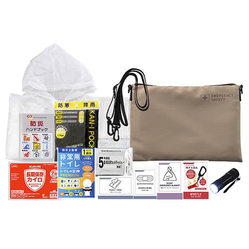 ゼニス(ZENITH) サコッシュ・防災セット E-CMBS-40