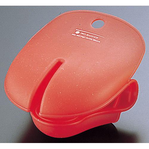 ジーエスホームプロダクツジャパン シリコン ハーフミトン 0002-599 レッド