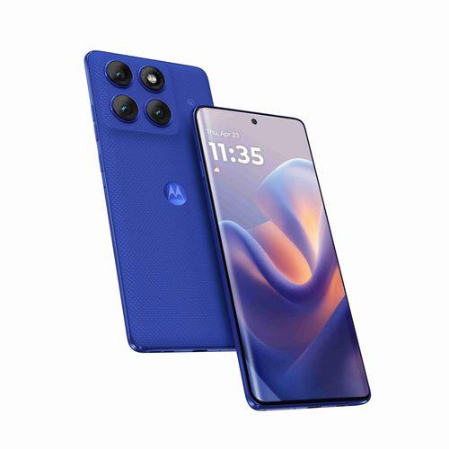 モトローラ(MOTOROLA) motorola edge 60 pro 6.7型 12GB/256GB PANTONE Dazzling Blue ダーズブルー SIMフリースマートフォン PB7U0001JP