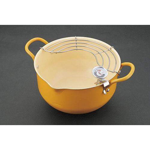 サミット工業 カラッ!フル揚げ鍋20cm