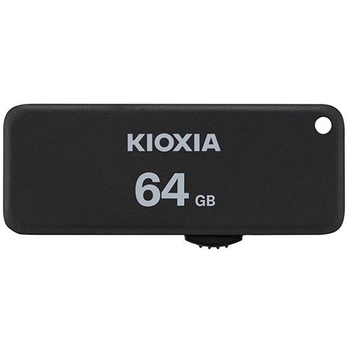 キオクシア(KIOXIA) KUS-2A064GK ブラック TransMemory U203 USBフラッシュメモリ 64GB