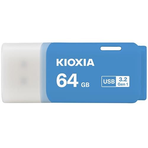 キオクシア(KIOXIA) KUC-3A064GML ブルー USBフラッシュメモリ TransMemory U301 64GB