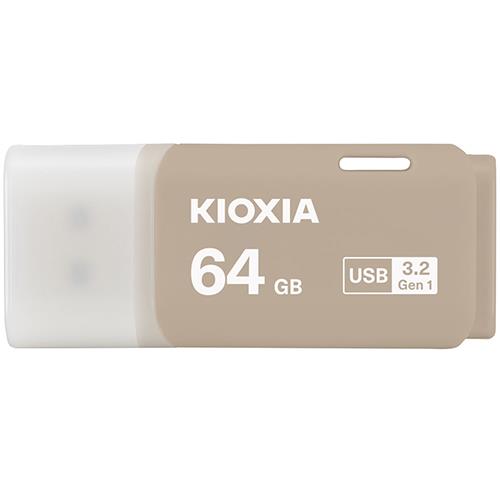 キオクシア(KIOXIA) KUC-3A064GH ウォームグレー USBフラッシュメモリ TransMemory U301 64GB