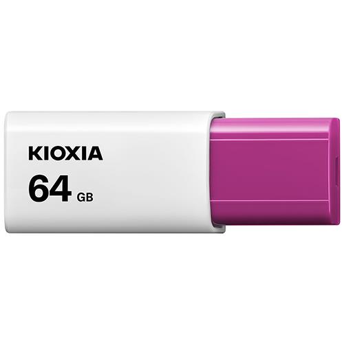 キオクシア(KIOXIA) KUN-3A064GR TransMemory U304 USBフラッシュメモリ 64GB マゼンタ