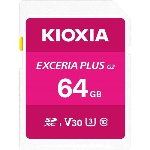 キオクシア(KIOXIA) KSDH-B064G EXCERIA PLUS G2 SDXCカード 64GB CLASS10 UHS-I