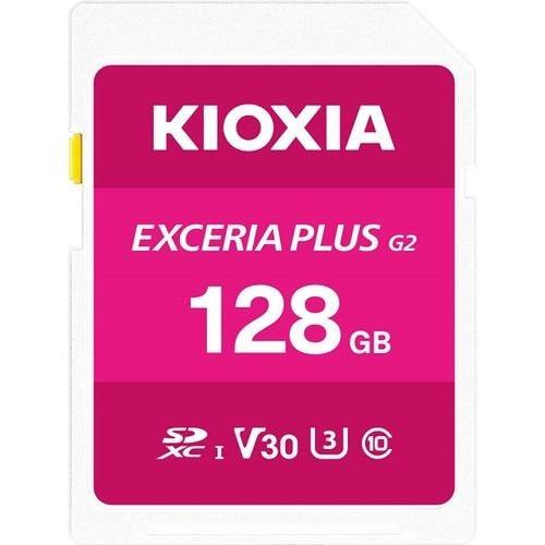 キオクシア(KIOXIA) KSDH-B128G EXCERIA PLUS G2 SDXCカード 128GB CLASS10 UHS-I