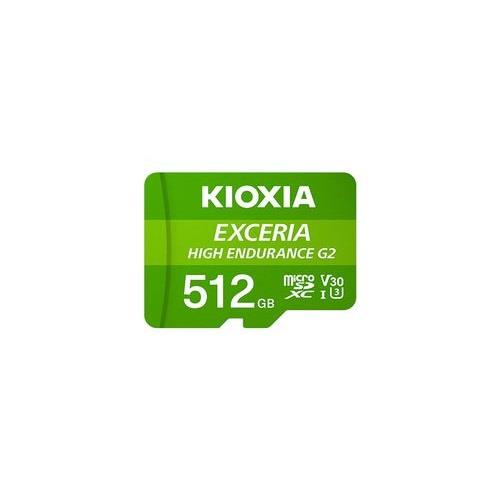 キオクシア(KIOXIA) EXCERIA HIGH ENDURANCE G2 KEMU-B512G microSDXC UHS-Iメモリカード