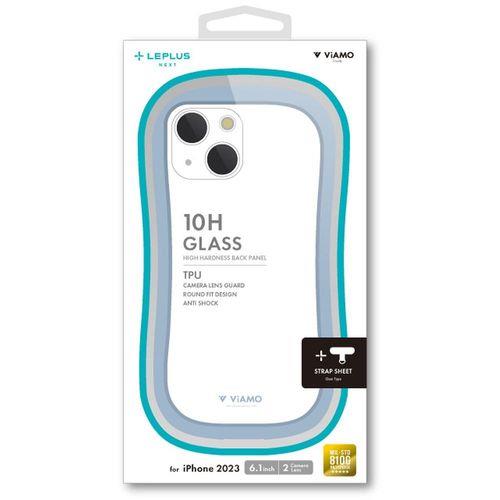 MSソリューションズ iPhone 15/14 耐傷・耐衝撃ハイブリッドケース ViAMO freely ライトブルー