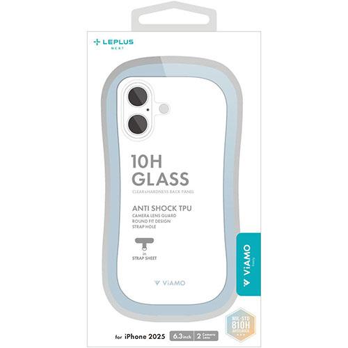 MSソリューションズ iPhone17用 耐傷・耐衝撃ハイブリッドケース ViAMO freely ライトブルー LN-IM25VMFLBL