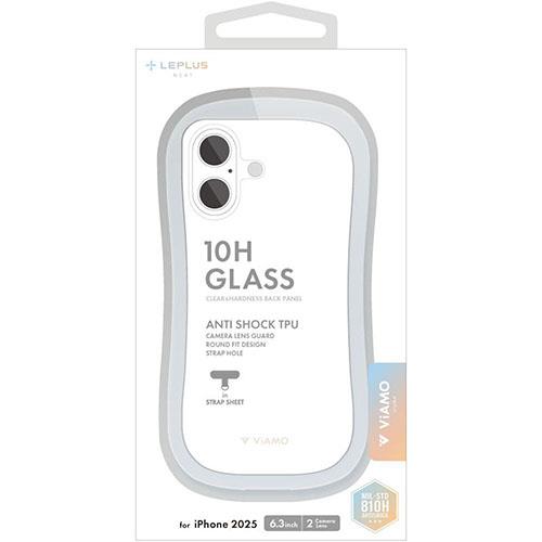 MSソリューションズ iPhone17用 耐傷・耐衝撃ハイブリッドケース ViAMO crystal クリア LN-IM25VMCR