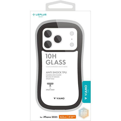 MSソリューションズ iPhone17 Pro用 耐傷・耐衝撃ハイブリッドケース ViAMO freely ダークグレー LN-IP25VMFGY