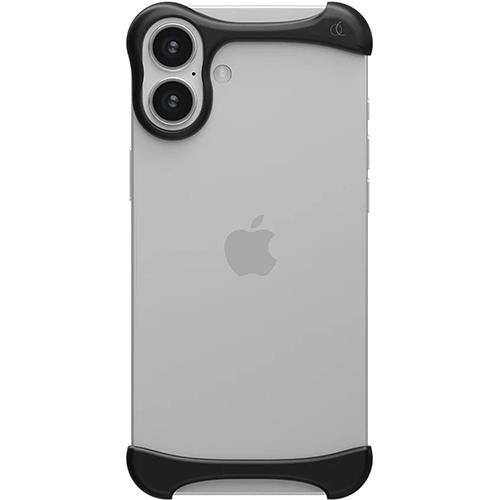 ロアインターナショナル(roainternational) AC27037I16 マットブラック iPhone 16用 Arc Pulse アルミバンパーケース
